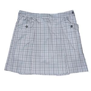 IZOD Skort Women Sz 4 Golfcore Tennis Pickelball Athleisure Performance Plaid